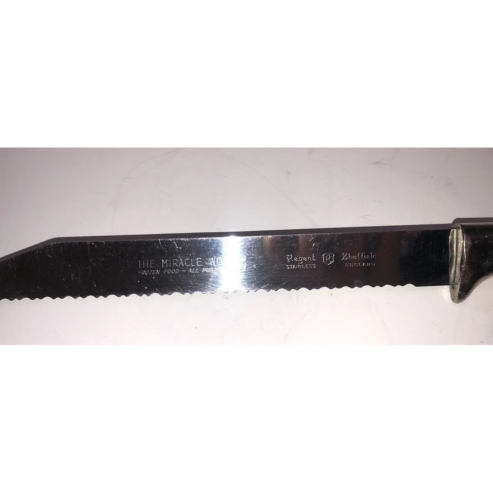 Vintage Regent Sheffield Knife The‎ Miracle Worker Frozen Food All Purpose Knife